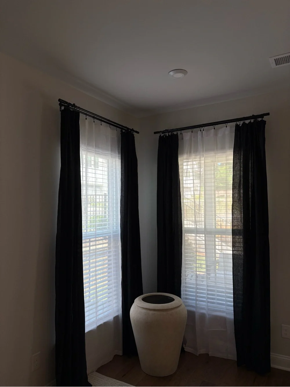Pottery Barn Classic Voile Sheer Curtains (50”x96”) - Set of 6